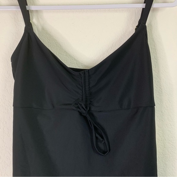 Summersalt Womens black cinch Tankini top swim 8 NEW - Picture 3 of 10